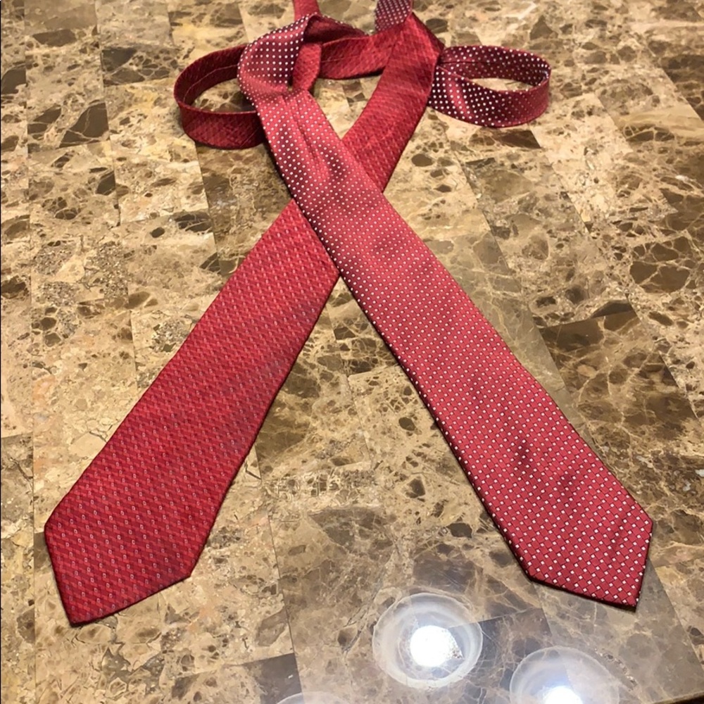 2 red ties for $30